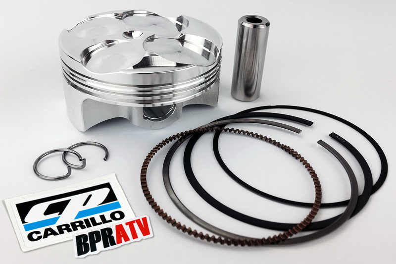 06-14 Honda TRX450R 99mm 480 Big Bore Kit CP-Carrillo TRUE 3-Ring Piston Top Kit