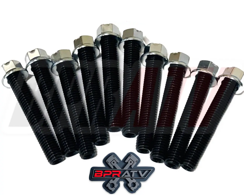 Yamaha Banshee YFZ350 64 mil Stock Cylinders WOSSNER Pistons Top End Rebuild Kit