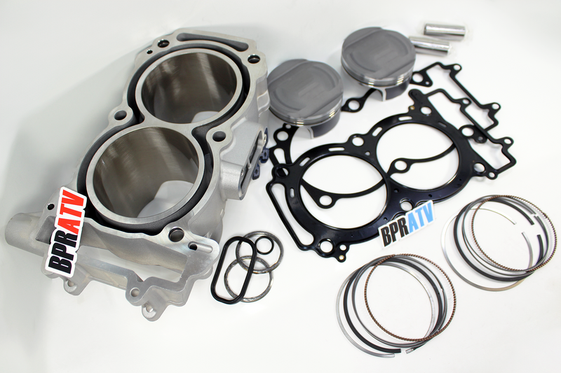 BPRATV Polaris RZR 900 XP XP 4 93mm Cylinder Pistons Top End Rebuild Kit '11-14