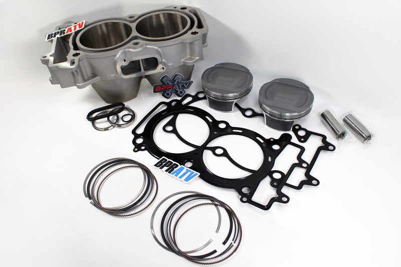 BPRATV Polaris RZR 900 XP XP 4 93mm Cylinder Pistons Top End Rebuild Kit '11-14