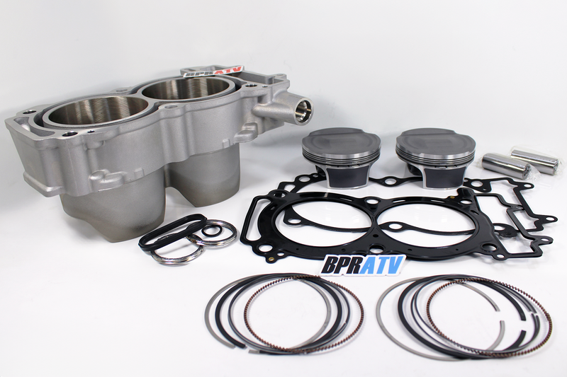 BPRATV Polaris RZR 900 XP XP 4 93mm Cylinder Pistons Top End Rebuild Kit '11-14