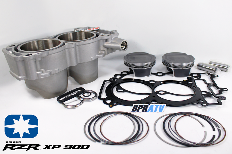 BPRATV Polaris RZR 900 XP XP 4 93mm Cylinder Pistons Top End Rebuild Kit '11-14