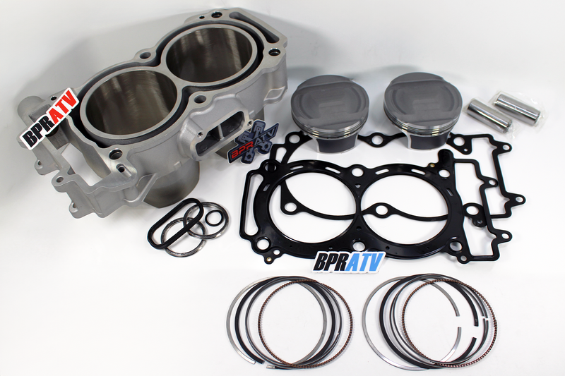 BPRATV Polaris RZR 900 XP XP 4 93mm Cylinder Pistons Top End Rebuild Kit '11-14