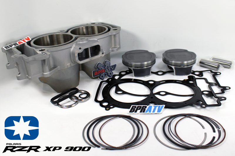 BPRATV Polaris RZR 900 XP XP 4 93mm Cylinder Pistons Top End Rebuild Kit '11-14
