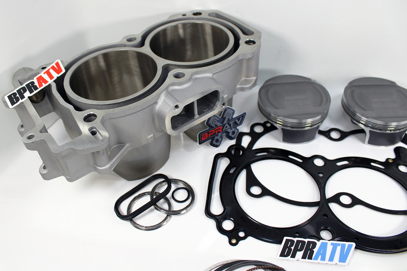 BPRATV Polaris RZR 900 XP XP 4 93mm Cylinder Pistons Top End Rebuild Kit '11-14