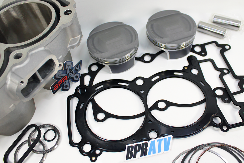 BPRATV Polaris RZR 900 XP XP 4 93mm Cylinder Pistons Top End Rebuild Kit '11-14