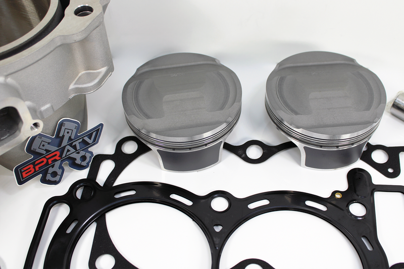BPRATV Polaris RZR 900 XP XP 4 93mm Cylinder Pistons Top End Rebuild Kit '11-14