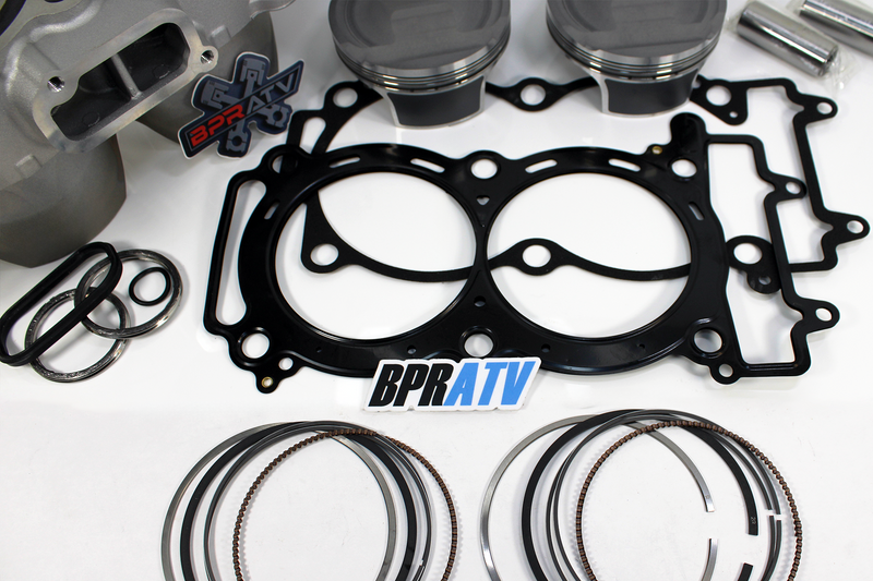 BPRATV Polaris RZR 900 XP XP 4 93mm Cylinder Pistons Top End Rebuild Kit '11-14
