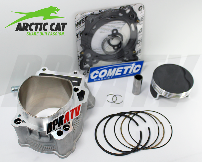 Cylinder Piston Gaskets Big Bore Top End Rebuild Kit for Arctic Cat 400 DVX 400