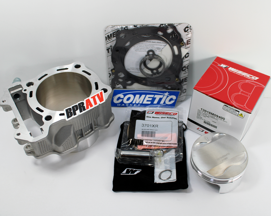 Arctic Cat 400 DVX +4 Cylinder Wiseco Piston Gasket Big Bore Top End Rebuild Kit