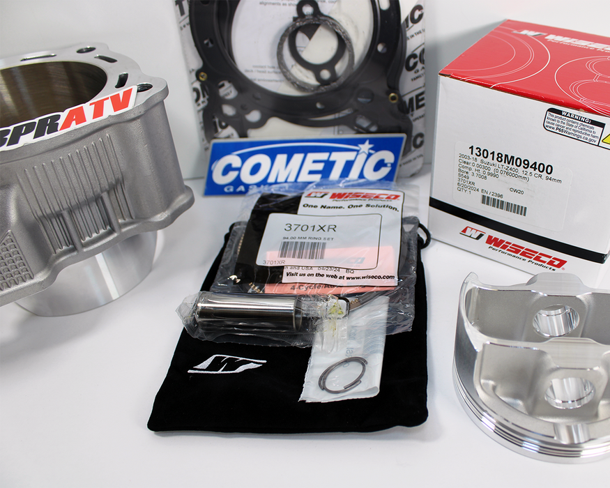 Cylinder Piston Gaskets Big Bore Wiseco Top End Rebuild Kit for Suzuki LTZ 400