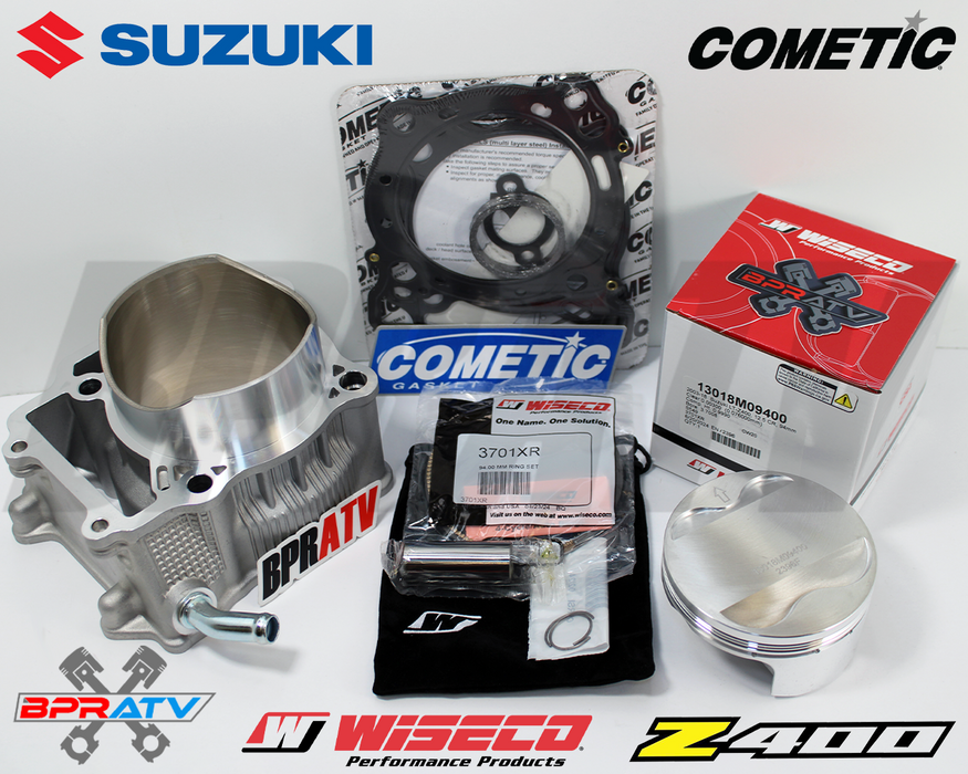 Suzuki DRZ400 DRZ 400 Cylinder Wiseco Piston Gasket Big Bore Top End Rebuild Kit