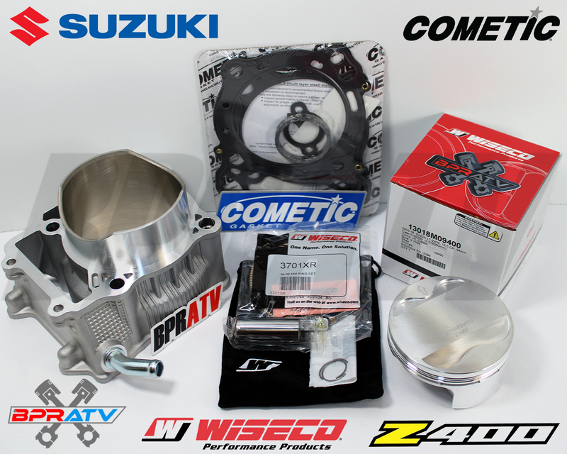 BPRATV Suzuki LTZ 400 94mm Big Bore Cylinder Piston Wiseco Top End Rebuild Kit