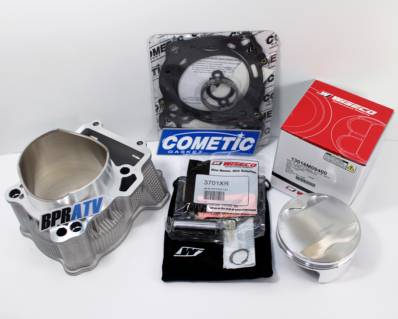 LTZ DRZ KFX 400 LTZ400 Big Bore 94mm Cylinder Complete Top End Rebuild Kit Parts