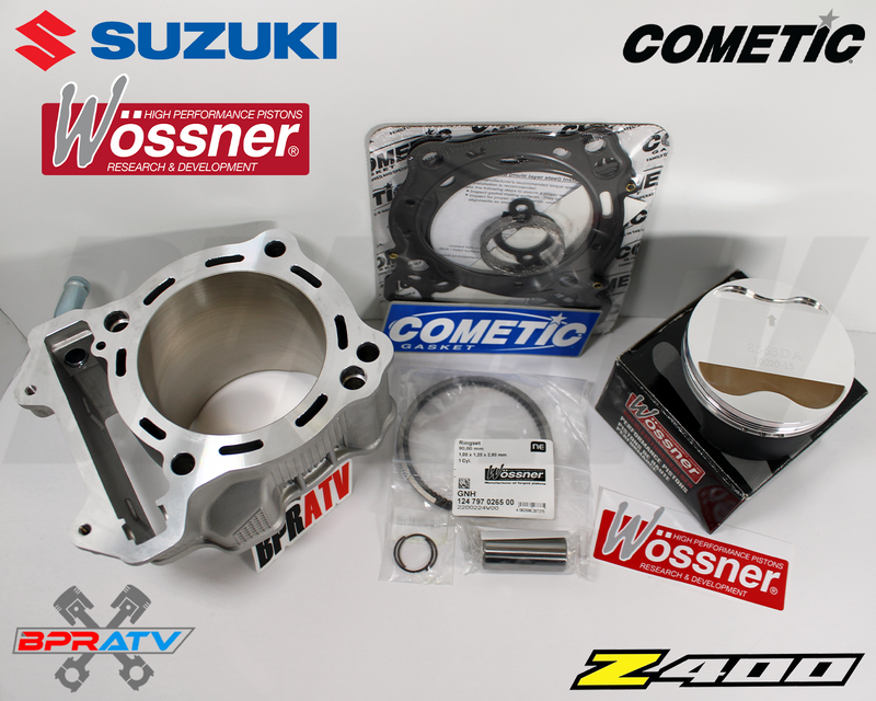 LTZ DRZ KFX 400 LTZ400 Big Bore 94mm Cylinder Complete Top End Rebuild Kit Parts