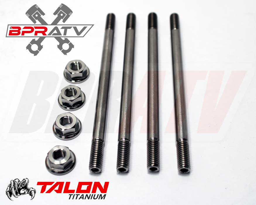 BPRATV Suzuki LT80 LT 80 Stud Bolts Nut TITANIUM Cylinder Bolt Set Head Stud Kit