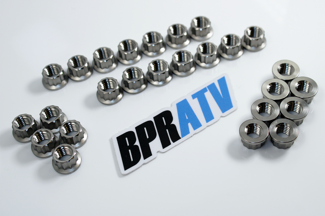 BPRATV Titanium Nuts Kit for Yamaha Banshee Lightweight Durable High-Performance