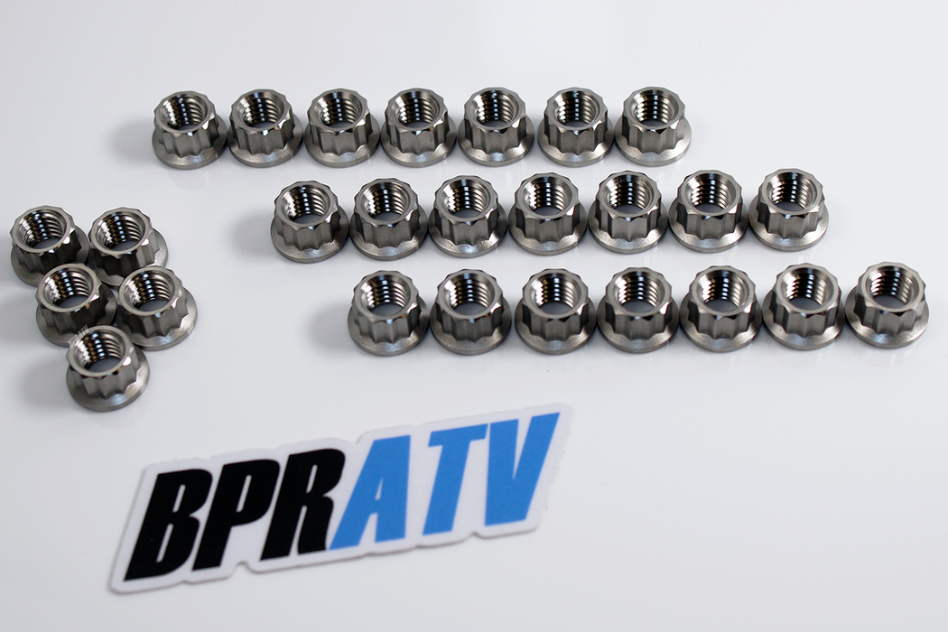 BPRATV Titanium Nuts Kit for Yamaha Banshee Lightweight Durable High-Performance