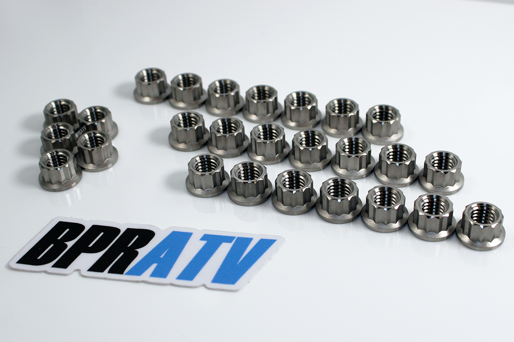 BPRATV Titanium Nuts Kit for Yamaha Banshee Lightweight Durable High-Performance