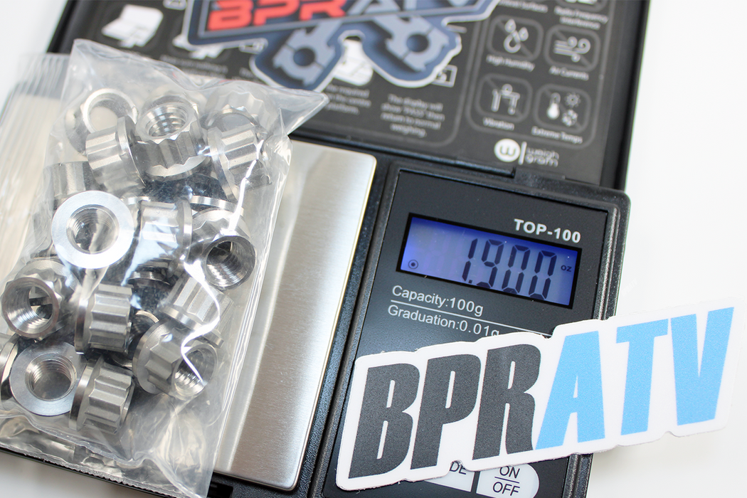 BPRATV Titanium Nuts Kit for Yamaha Banshee Lightweight Durable High-Performance