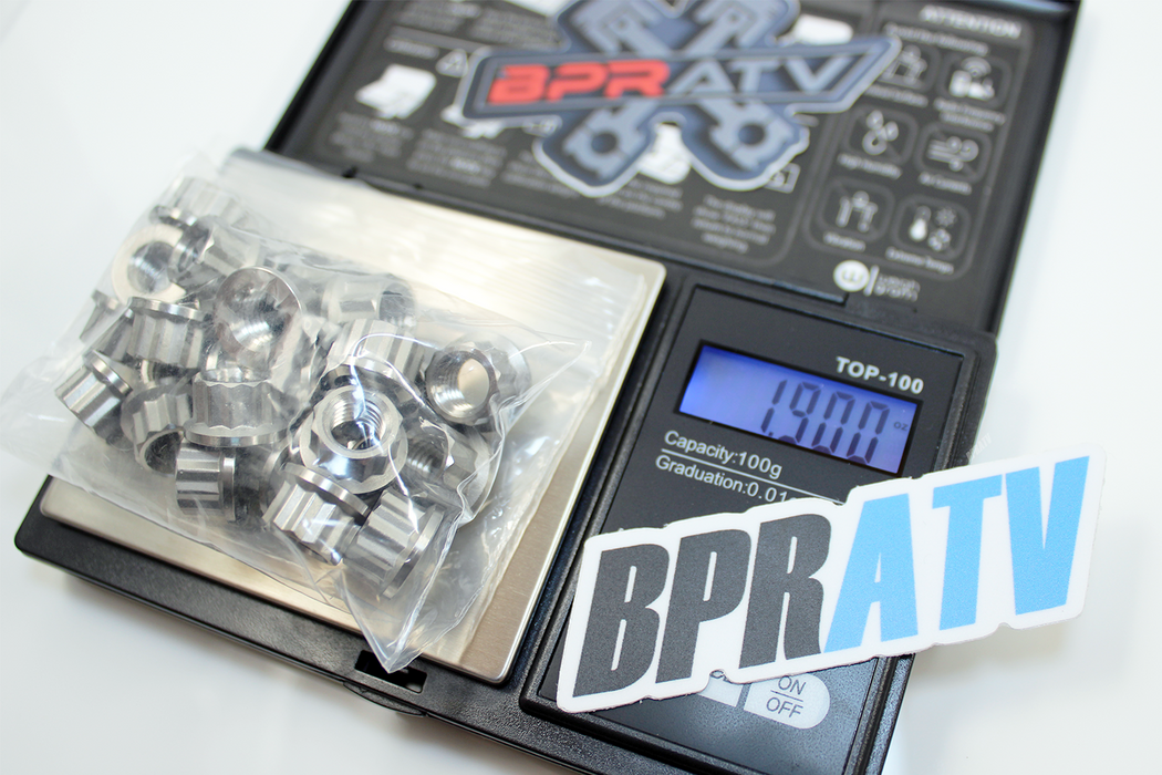 BPRATV Titanium Nuts Kit for Yamaha Banshee Lightweight Durable High-Performance