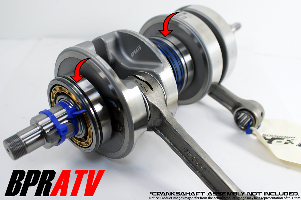 BPRATV Banshee Crankshaft O-Ring Crank Bearing O Rings for Wiseco Crank WPC100