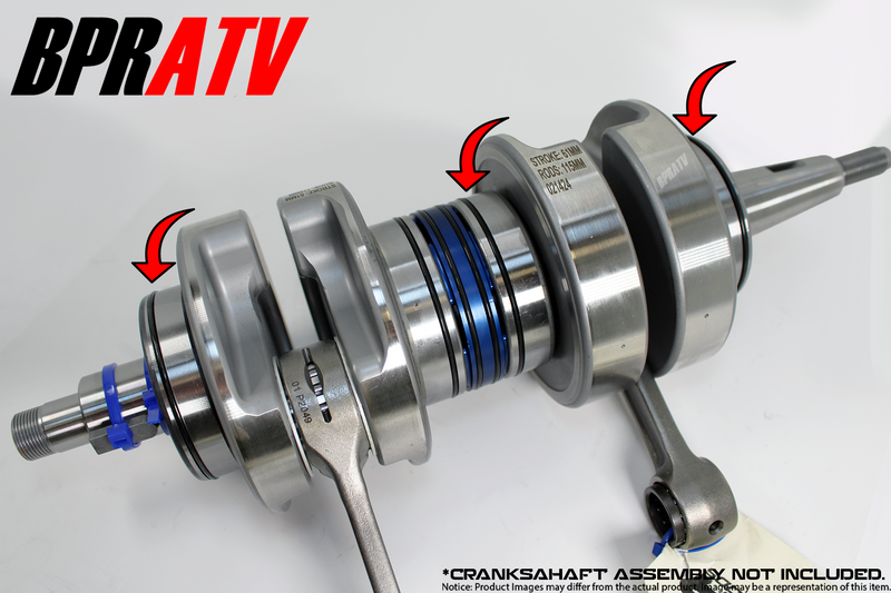 Yamaha Banshee Crankshaft Rebuild O-Rings Crank Bearing O Rings O-Ring Set of 6