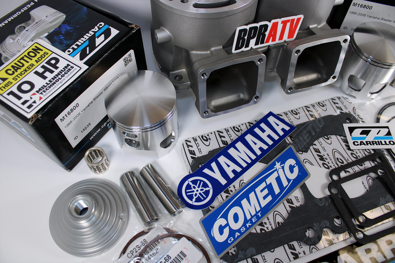 Banshee ARES 68mm Ported Cylinders CP Pistons Athena Style Top End Kit By BPRATV