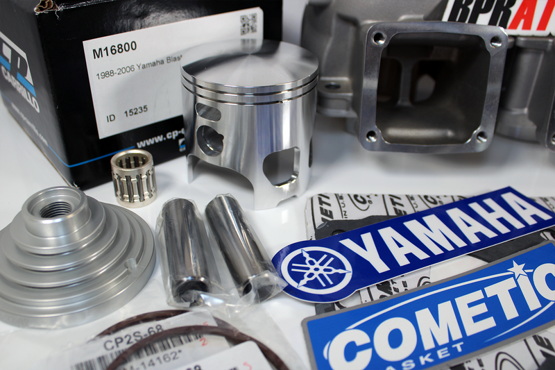 Banshee ARES 68mm Ported Cylinders CP Pistons Athena Style Top End Kit By BPRATV