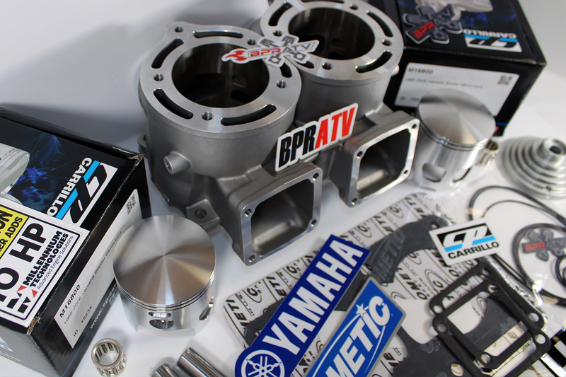 Banshee ARES 68mm Ported Cylinders CP Pistons Athena Style Top End Kit By BPRATV