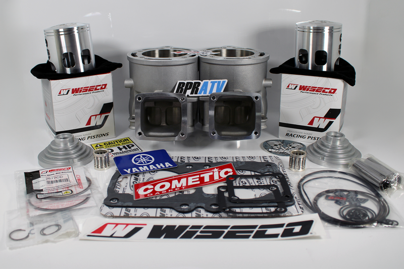 Yamaha Banshee ARES 68mm Nikasil Cylinder Kit 421cc Stroker Top End Rebuild Kit