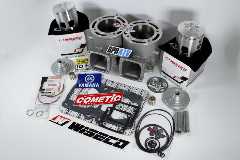Yamaha Banshee ARES 68mm Nikasil Cylinder Kit 421cc Stroker Top End Rebuild Kit