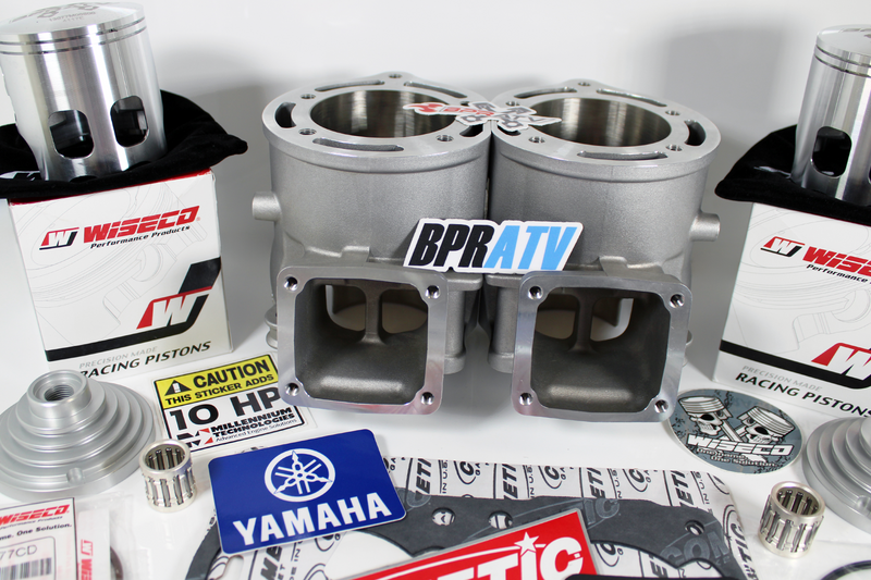Yamaha Banshee ARES 68mm Nikasil Cylinder Kit 421cc Stroker Top End Rebuild Kit