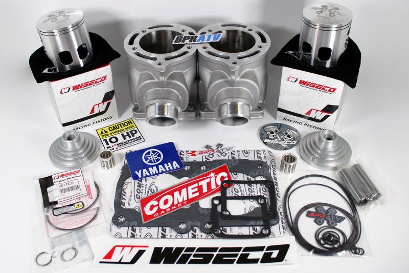 BPRATV Banshee ARES 68mm Big Bore Big Ported Nikasil Cylinders WISECO Piston Set