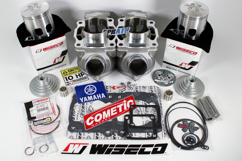 Yamaha Banshee ARES 68mm Nikasil Cylinder Kit 421cc Stroker Top End Rebuild Kit