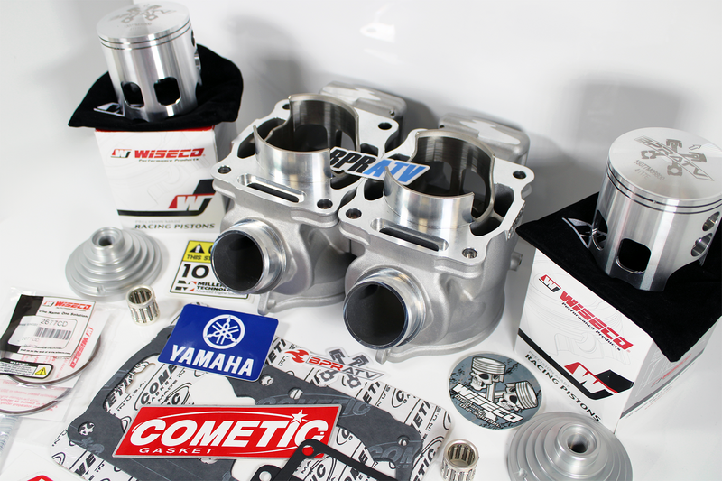 Yamaha Banshee ARES 68mm Ported Cylinders Wiseco Top End Kit 421cc Athena Style!