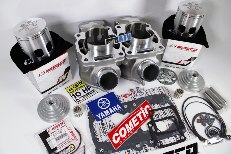 Yamaha Banshee ARES 68mm Nikasil Cylinder Kit 421cc Stroker Top End Rebuild Kit