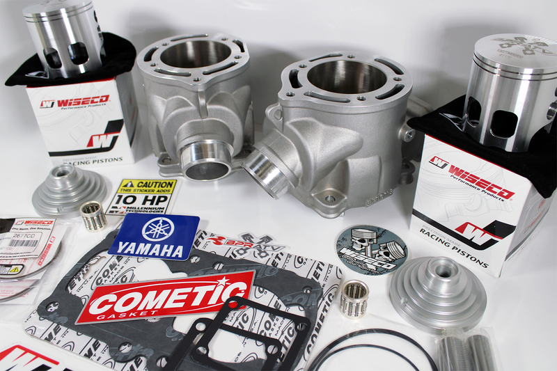 Yamaha Banshee ARES 68mm Nikasil Cylinder Kit 421cc Stroker Top End Rebuild Kit
