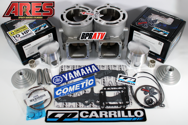 Yamaha Banshee ARES 68mm Cylinders CP Pistons Top End Kit Athena-Style by BPRATV