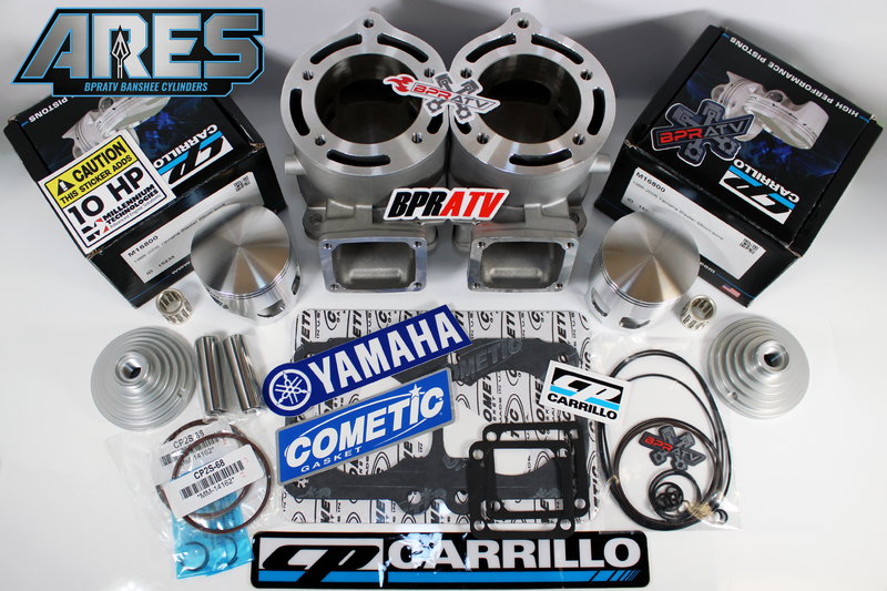 Yamaha Banshee 421cc ARES Stroker Kit Athena-Style Cylinder CP-Carrillo Pro Head