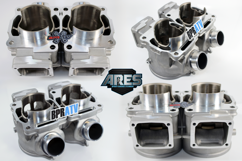 BPRATV Banshee ARES 68mm Ported Cylinders Wiseco Pistons Athena 421 Replacement!