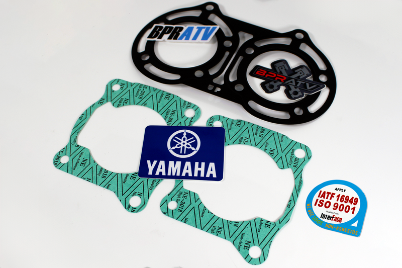 Yamaha Banshee YFZ 350 Cylinder Pistons Steel Head Gasket Set Kit 64-66mm BPRATV