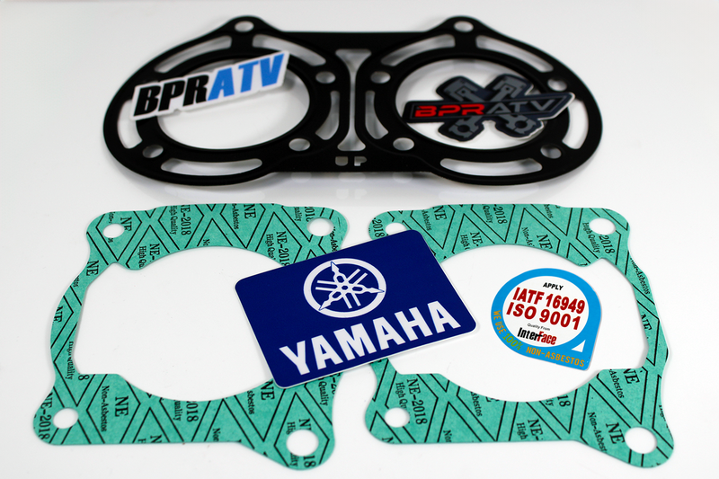 Yamaha Banshee 350 Gaskets Steel Head & Base OEM Replacement Top End Rebuild Kit