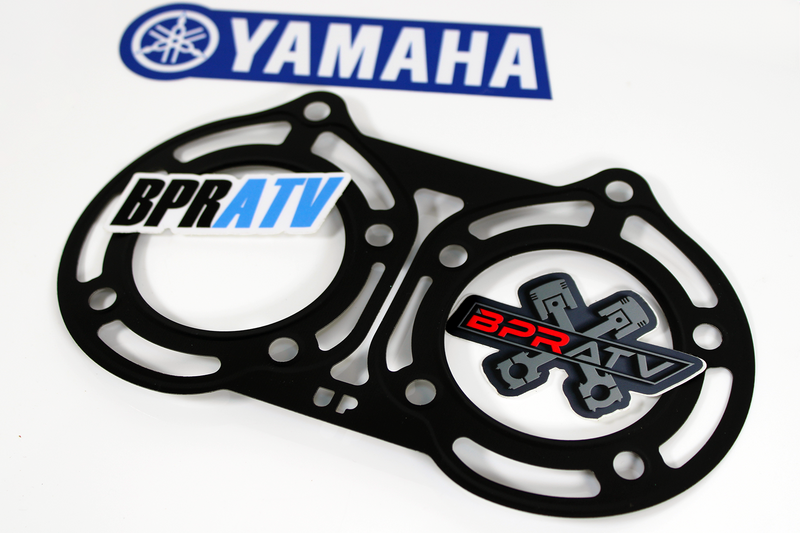 BPRATV Yamaha Banshee YFZ 350 Cylinder Pistons Steel Head Gasket Set Kit 64-66mm