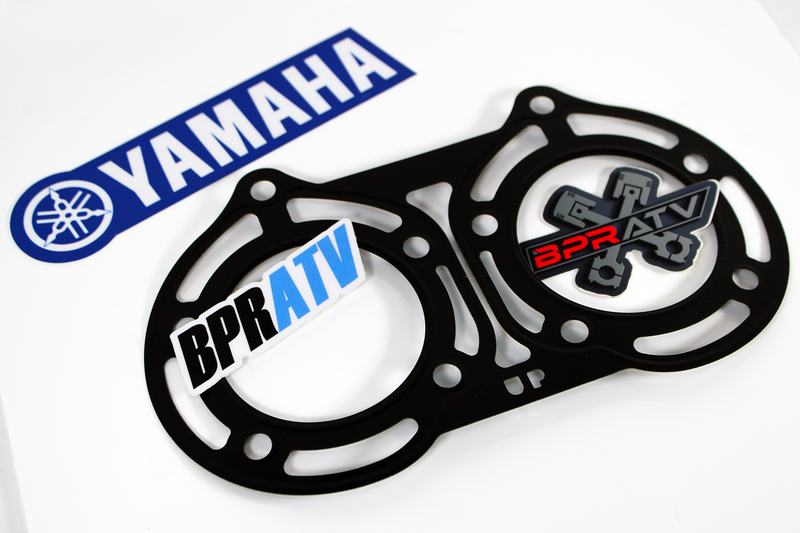 BPRATV Yamaha Banshee YFZ 350 Cylinder Pistons Steel Head Gasket Set Kit 64-66mm