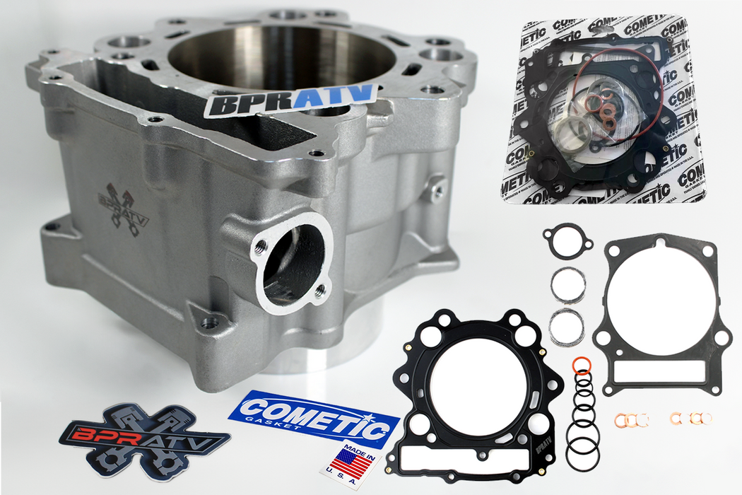 BPRATV Yamaha Grizzly 660 102mm Big Bore Nikasil Plated Cylinder Cometic Gaskets