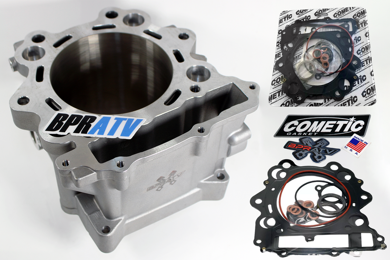 Yamaha Grizzly 660 Big Bore Nikasil Plated Cylinder Cometic Top End Rebuild Kit