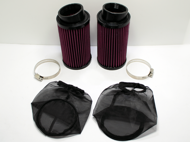 Banshee K+N Style Keihin PWK PJ 33 34 35 36mm Carb Air Filter Pods OUTERWEARS x2