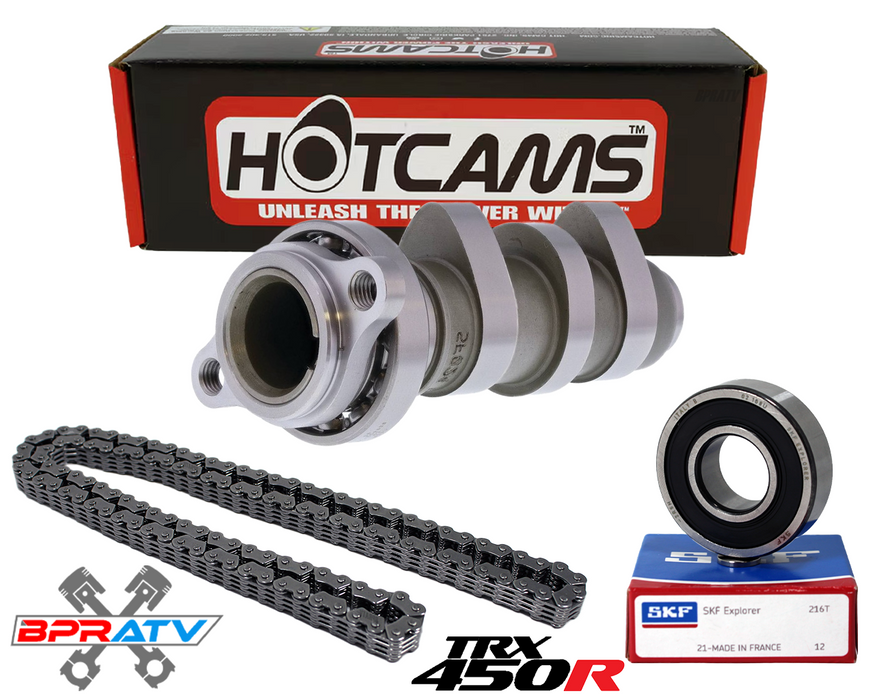 04 05 Honda TRX450R TRX 450R ER Stage 2 Hotcam Hot Cam Timing Chain SKF Bearing