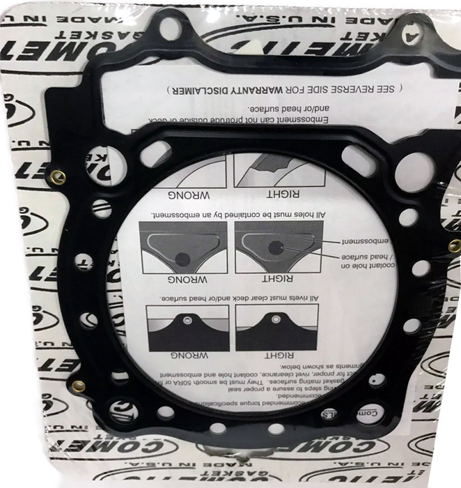 06 07 08 09 LTR450 LTR 450 LT-R450 96mm Stock Std Bore Cometic Head Gasket MLS